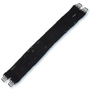 Cord girth with stainless steel roller buckles