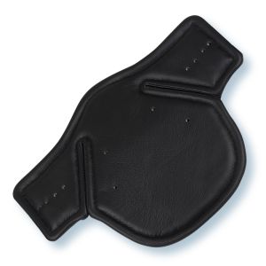 Pad pour sangle bavette Equi-Soft taille unique 55-75cm cuir de vachette noir
