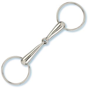 1110  Snaffle Bit, hollow, single jointed